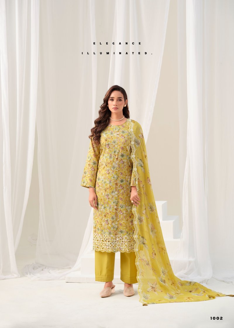 Simroon By The Hermitage Shop Lawn Cotton Dress Material
